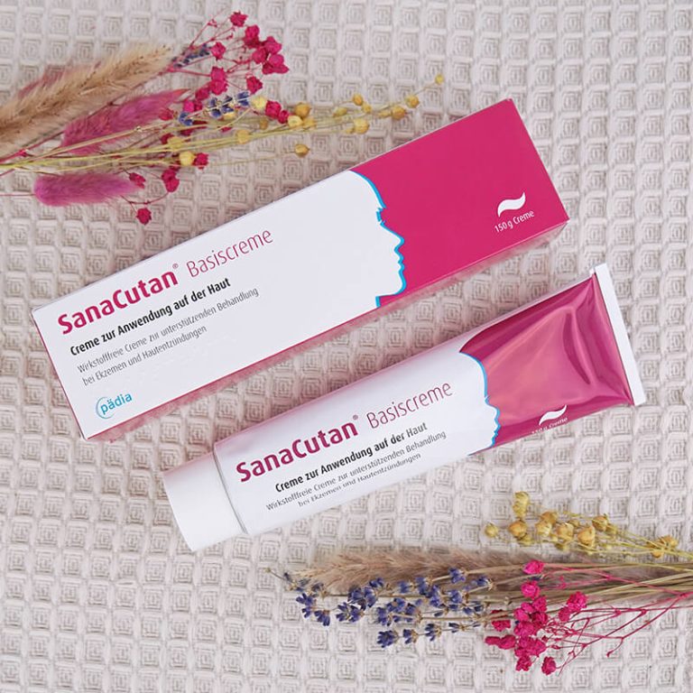SANACUTAN Basiscreme – 150 G, Apothekenpflichtige Hautpflege Für Trockene & Gereizte Haut